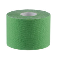 Power Kinesiologie Tape, 5 cm x 5 m, 1 Rolle, grün