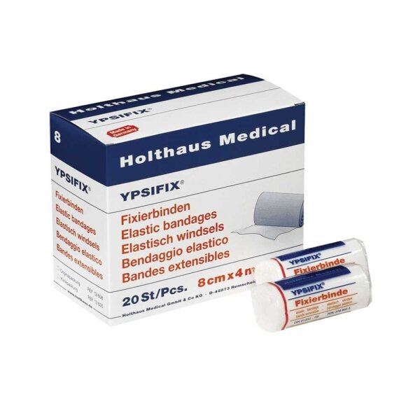 Holthaus Medical YPSIFIX® Fixierbinde, elastisch, glatt, 10cmx4m 20 St