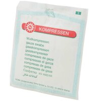 Noba Mullkompresse steril, 12-fach, einzeln steril, 60St, Gr