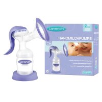 Lansinoh Handmilchpumpe Weithals, 2-Phasen-Technologie,...
